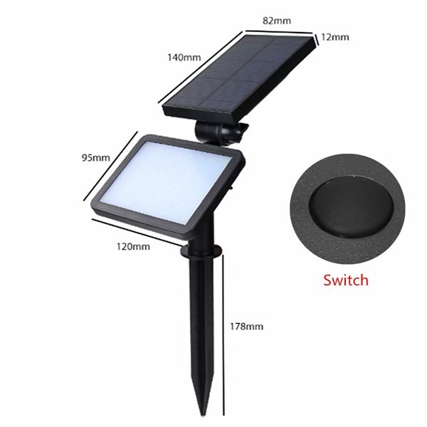 Solar-Powered-48-LED-Light-Outdoor-Path-Wall-Landscape-Home-Garden-Fence-Lamp-1101981