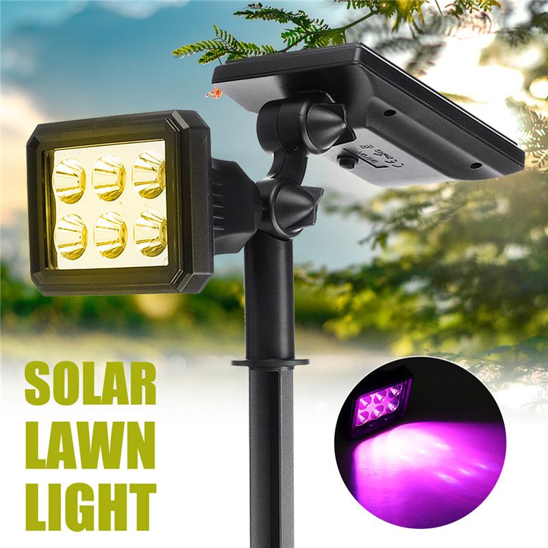 Solar-Powered-5W-6-LED-Lawn-Lamp-Colorful-Spotlight-Waterproof-Outdoor-Security-Path-Split-Garden-Li-1695645