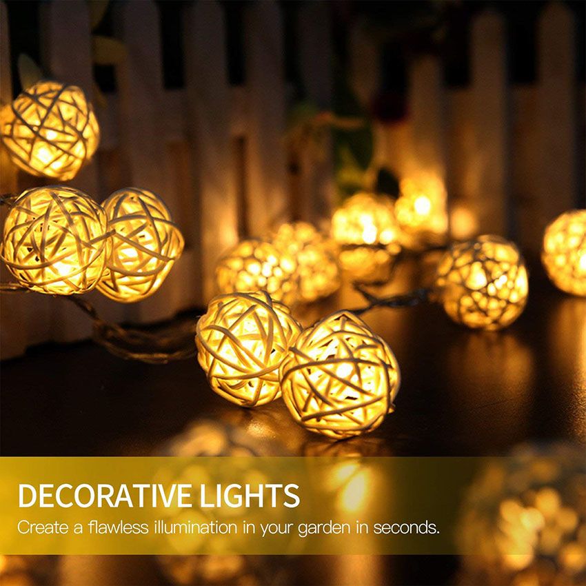 Solar-Powered-65M-30-LED-Rattan-Balls-Fairy-String-Lights-Warm-WhiteMulticolor-Christmas-Holiday-Out-1749752