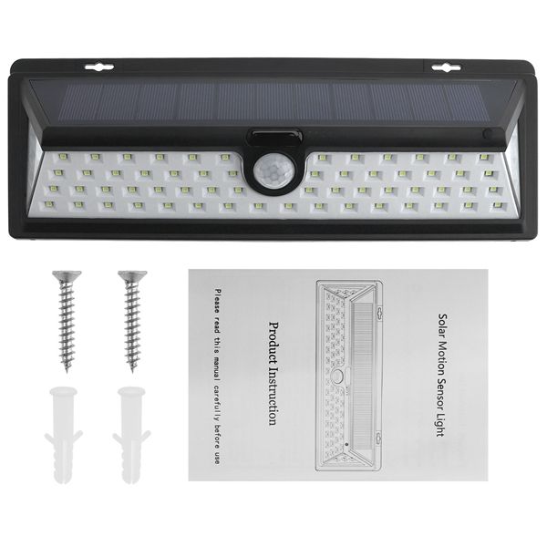 Solar-Powered-66-LED-Motion-Sensor-Wall-Light-Waterproof-Wide-Angle-Ourdoor-Garden-Security-Lamp-1213611