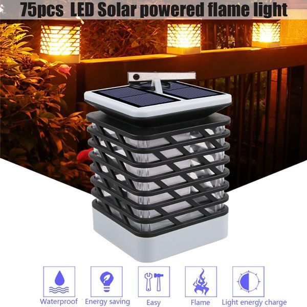 Solar-Powered-75-LED-Flame-Lawn-Lamp-Waterproof-Outdoor-Garden-Landscape-Yard-Decor-1244327