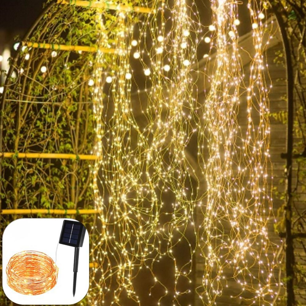 Solar-Powered-8-Modes-Waterpoof-Warm-White-200LED-Tree-Vine-Copper-Wire-String-Fairy-Holiday-Christm-1331239