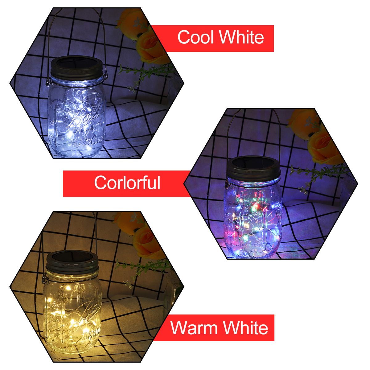 Solar-Powered-Mason-Jar-Lid-20LEDs-Fairy-String-Light-Hanging-Party-Garden-Home-Decor-1730776