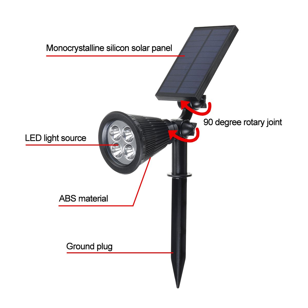 Solar-Powered-Spot-7-Color-Adjustable-LED-Spotlight-IP65-Outdoor-Security-Lawn-Light-Split-Lamp-1675295