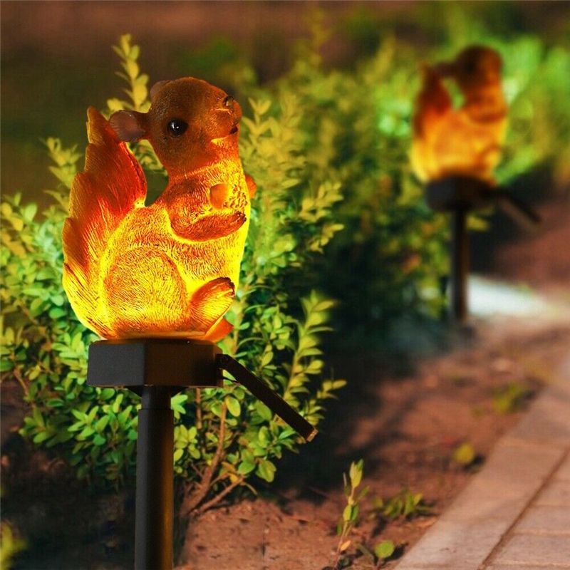 Squirrel-Solar-Lawn-Lamp-Garden-Decor-Light-Waterproof-Outdoor-Pathway-1533406