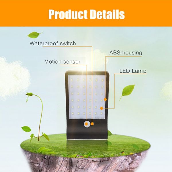 Waterproof-36-LED-Outdoor-Solar-Powered-PIR-Motion-Sensor-Security-Lamp-Light-Mounting-Pole-Fit-Home-1134523