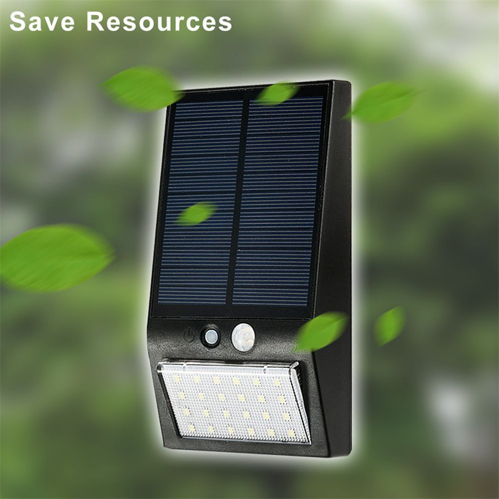 Waterproof-IP65-PIR-Sensor-24-LED-Solar-Light-WhiteBlack-Shade-White-Light-Wall-Lamp-Outdoor-Genden-1332320