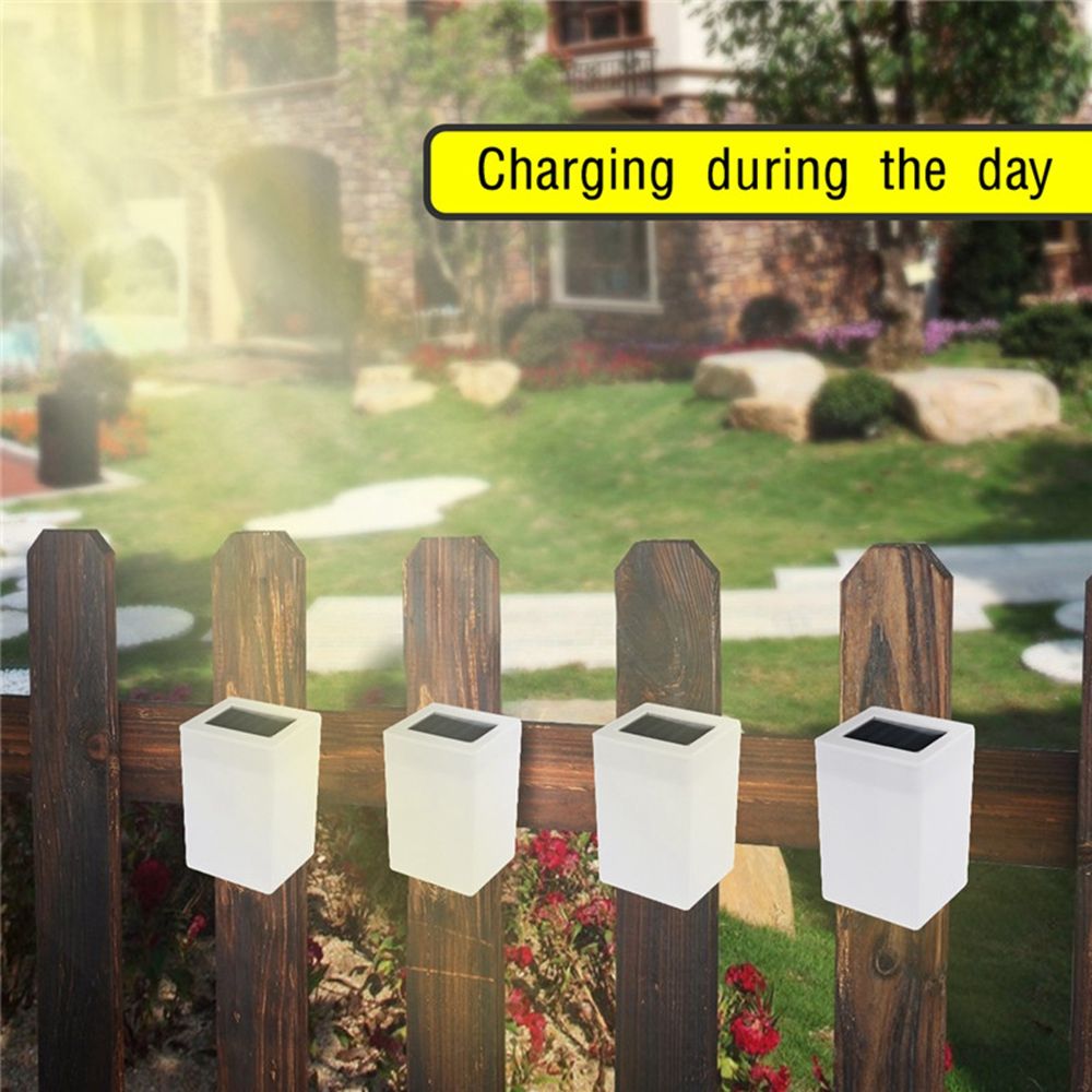 Waterproof-LED-Solar-Light-Fence-Wall-Lamp-Outdoor-Garden-Landscape-Light--WhiteWarm-White-1323614