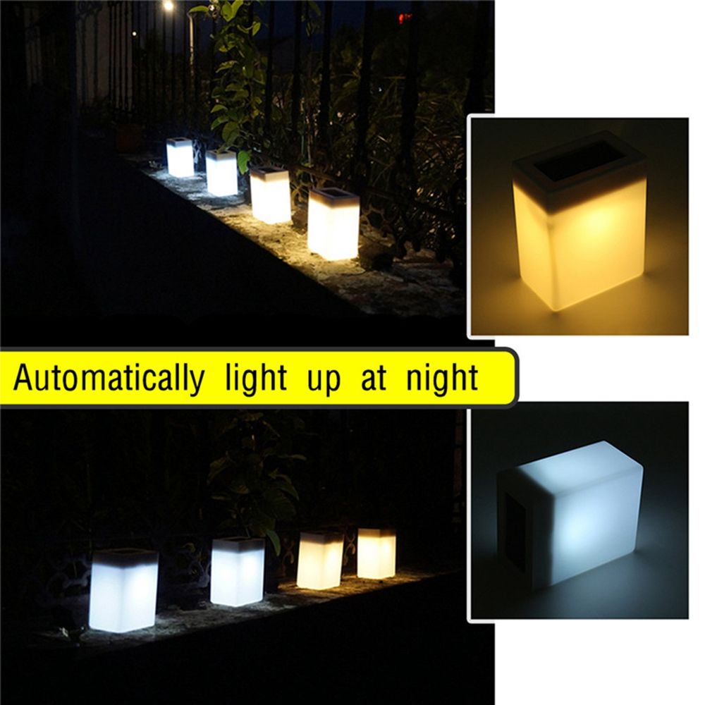 Waterproof-LED-Solar-Light-Fence-Wall-Lamp-Outdoor-Garden-Landscape-Light--WhiteWarm-White-1323614