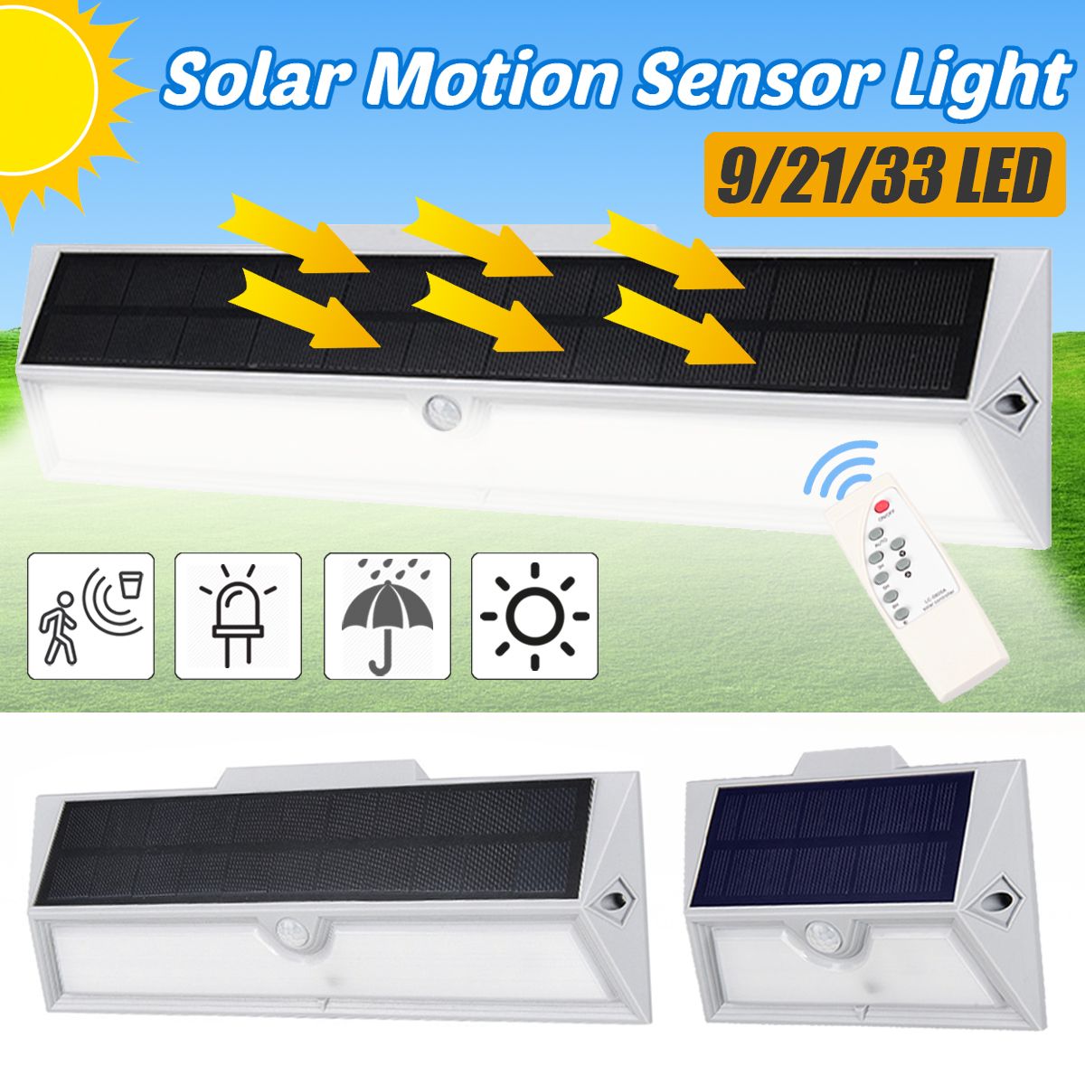 Waterproof-PIR-Motion-Sensor-92133LED-Solar-Power-Wall-Light-Outdoor-Garden-Yard-Home-Lamp-1735532