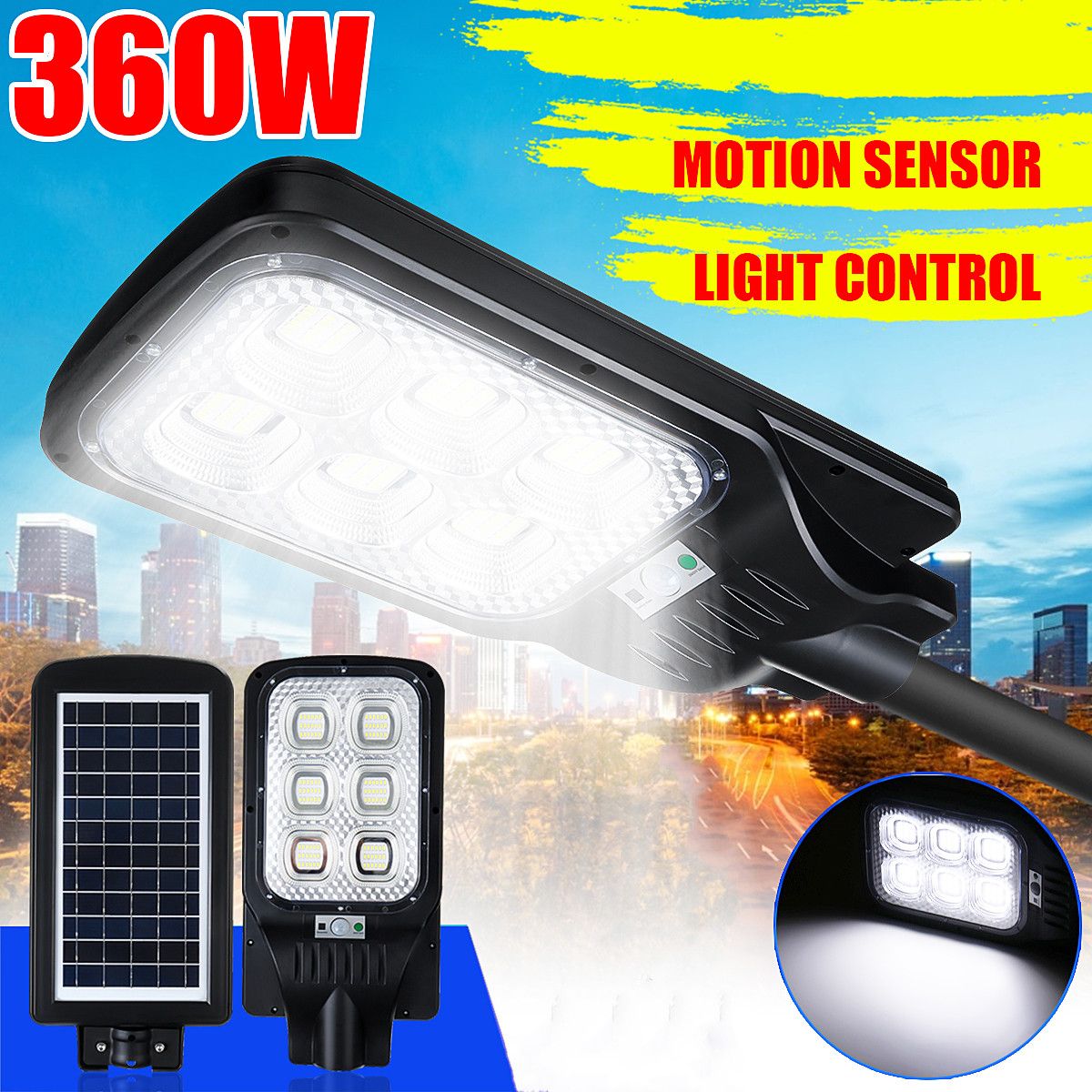 108LED-10000mAh-Battery-Solar-Street-Light-Button-Control-Light-Control-Remote-Control-1638808