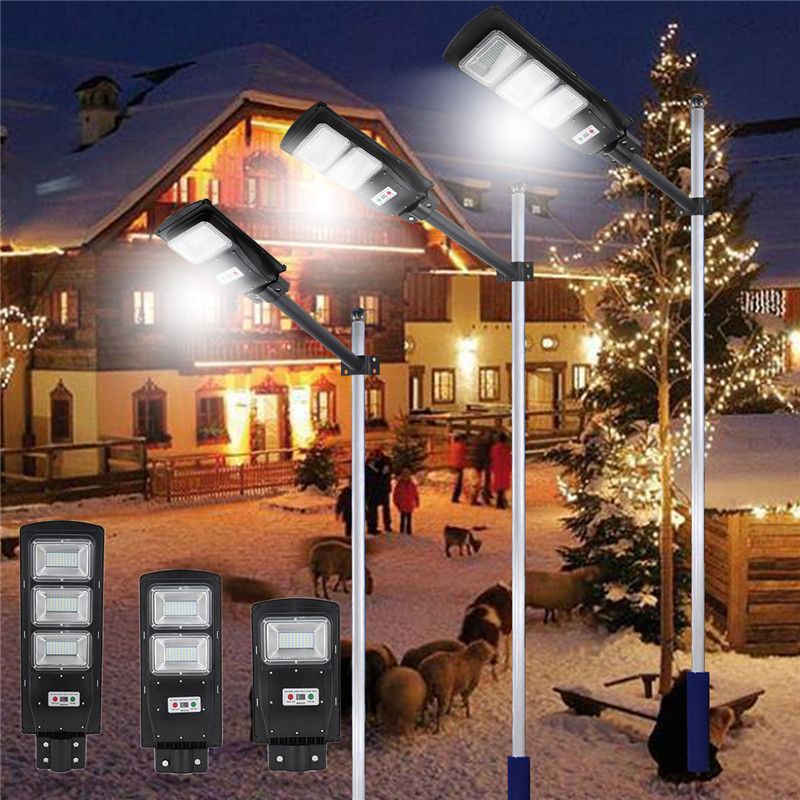 180LED-90W-Solar-Street-Light-Motion-Sensor-Outdoor-Garden-LampMount-Pole-1633573