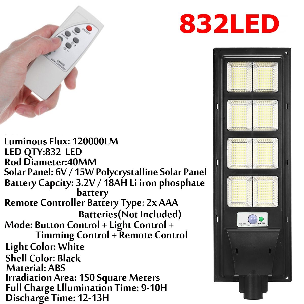 208416624832LED-Solar-Powered-Wall-Street-Light-PIR-Motion-Sensor-Dimmable-Lamp--Remote-Control-1740482