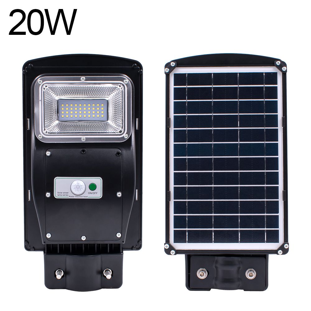 20W-Waterproof-Solar-Street-Light-Outdoor-without-Mounting-PoleLight-Control--Radar-Sensor-Solar-Flo-1641512