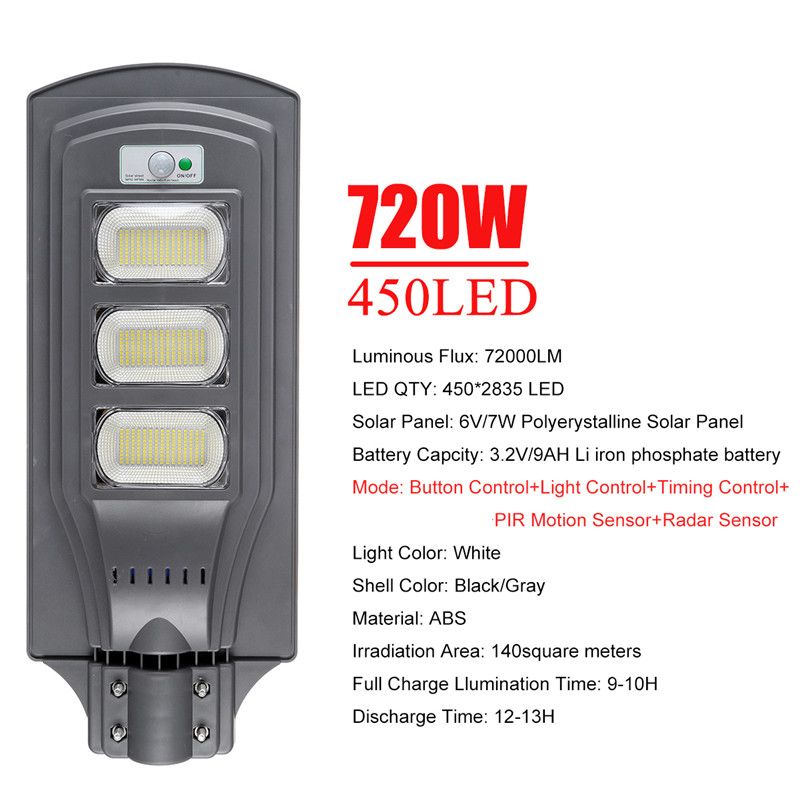 240W-480W-720W-LED-Street-Light-Gray-Shell-2835-Solar-Lamp-PIR-Motion-Radar-Sensor-Waterproof-Garden-1695766