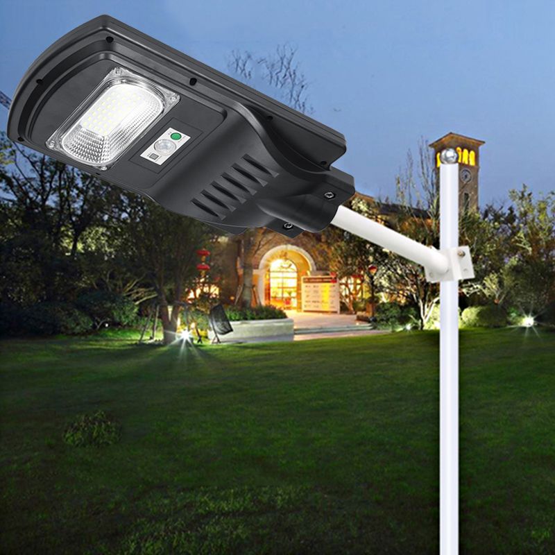 30W-LED-Solar-Light-Radar-PIR-Induction-Outdoor-Street-Wall-Lamp--Remote-Control-1691295