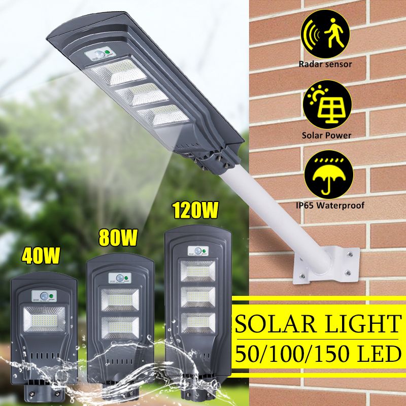 40W-80W-120W-Radar-Sensor-LED-Solar-Light--2835-Wall-Street-Lamp-Garden-Outdoor-Lighting--Remote-Con-1675568