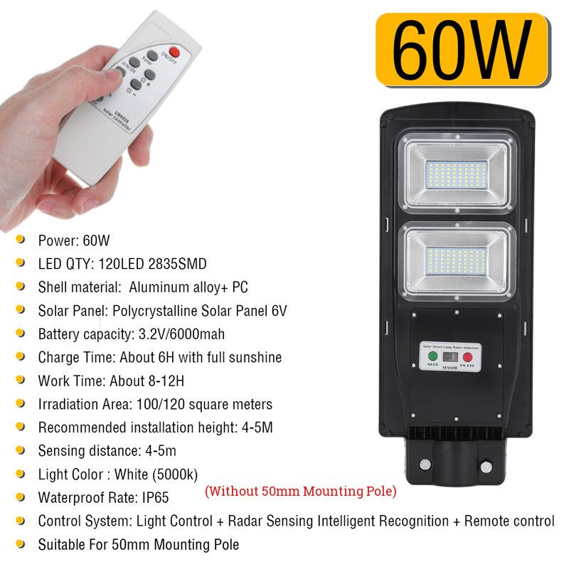 60W-120LED-Solar-Street-Light-PIR-Motion-Sensor-Outdoor-Wall-Garden-1633571