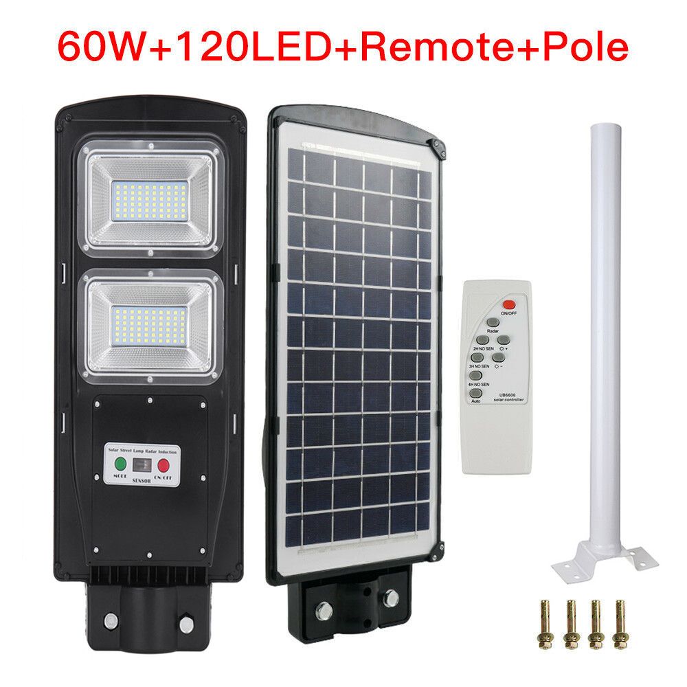 60W-120LED-Solar-Street-Light-PIR-Motion-Sensor-Outdoor-Wall-Garden-1633571