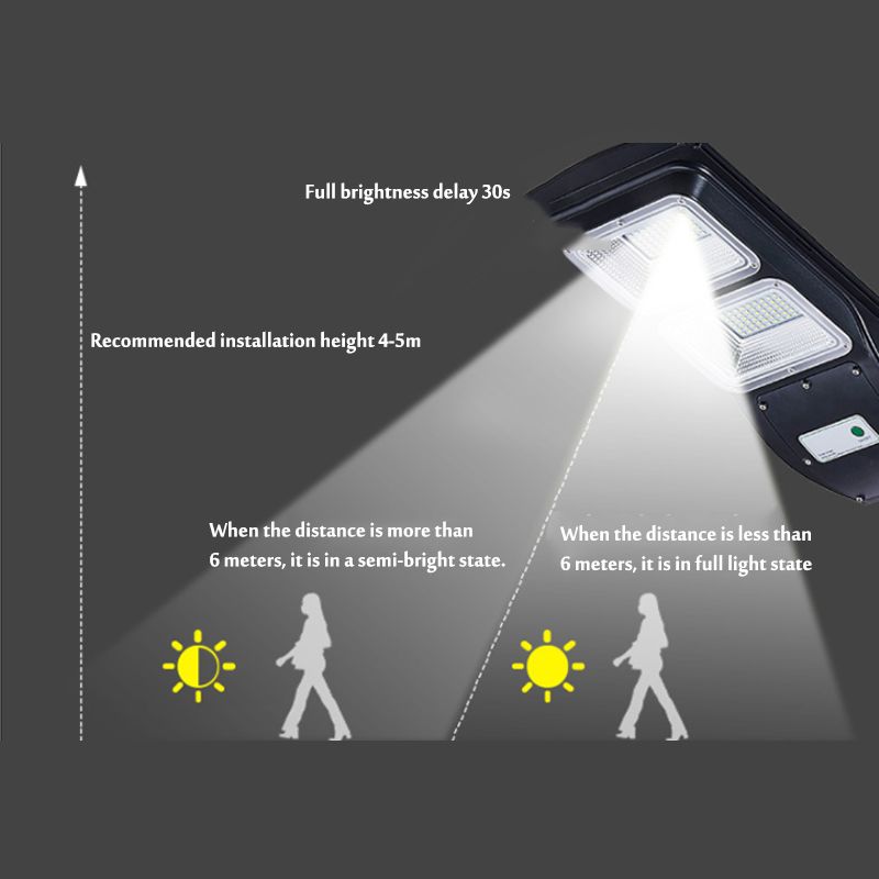 60W-80LED-Solar-Power-PIR-Motion-Induction-Wall-Street-Light--Remote-Control-1677125