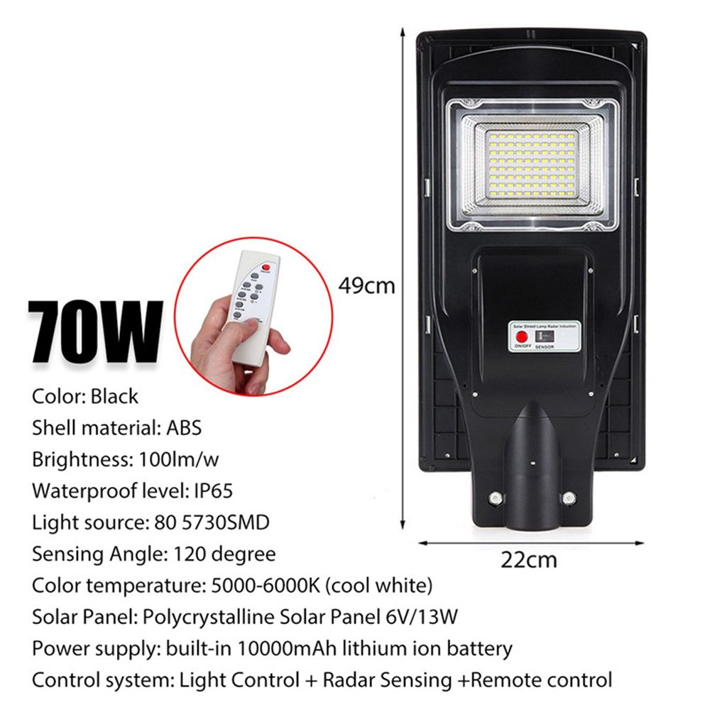 70W-80-SMD5730-LED-Solar-Street-Light-Radar-Senser-Outdoor-Garden-Wall-Timer-Lamp-with-Remote-Contro-1488375