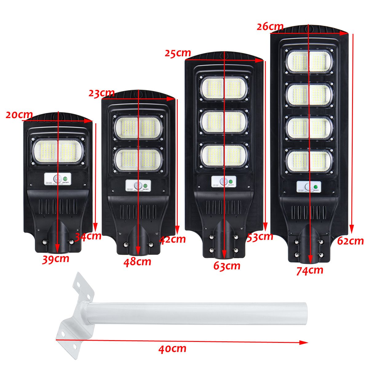 Solar-Power-80160240320LED-Street-Light-Infrared-Motion-Sensor-Outdoor-Wall-Lamp-1618780