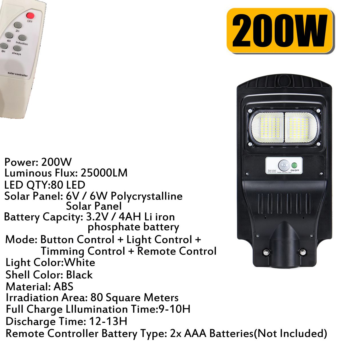 Solar-Power-80160240320LED-Street-Light-Infrared-Motion-Sensor-Outdoor-Wall-Lamp-1618780
