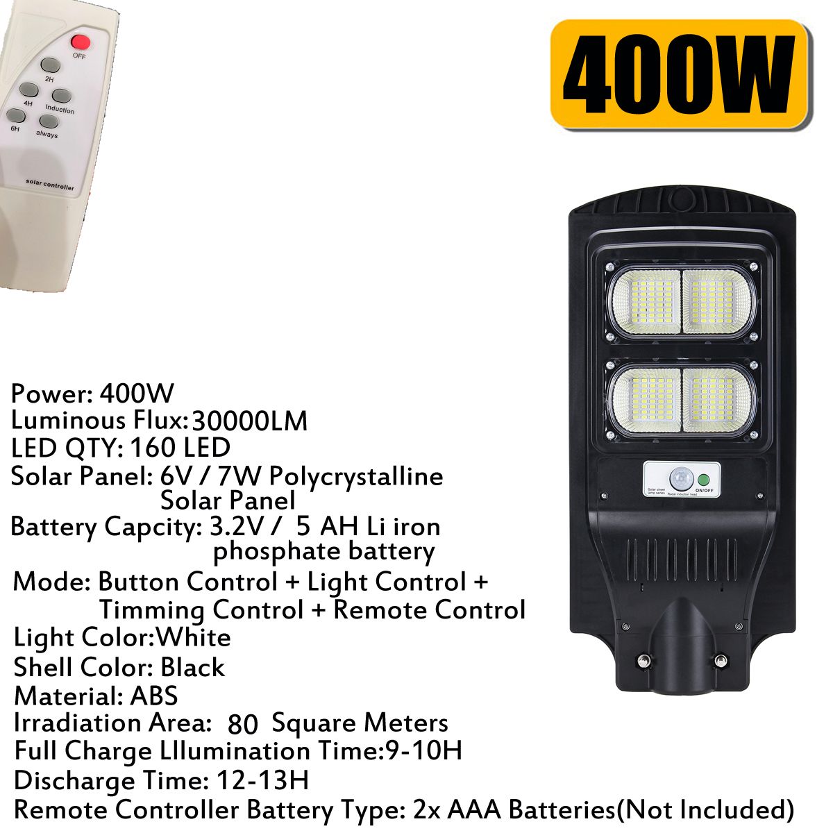 Solar-Power-80160240320LED-Street-Light-Infrared-Motion-Sensor-Outdoor-Wall-Lamp-1618780