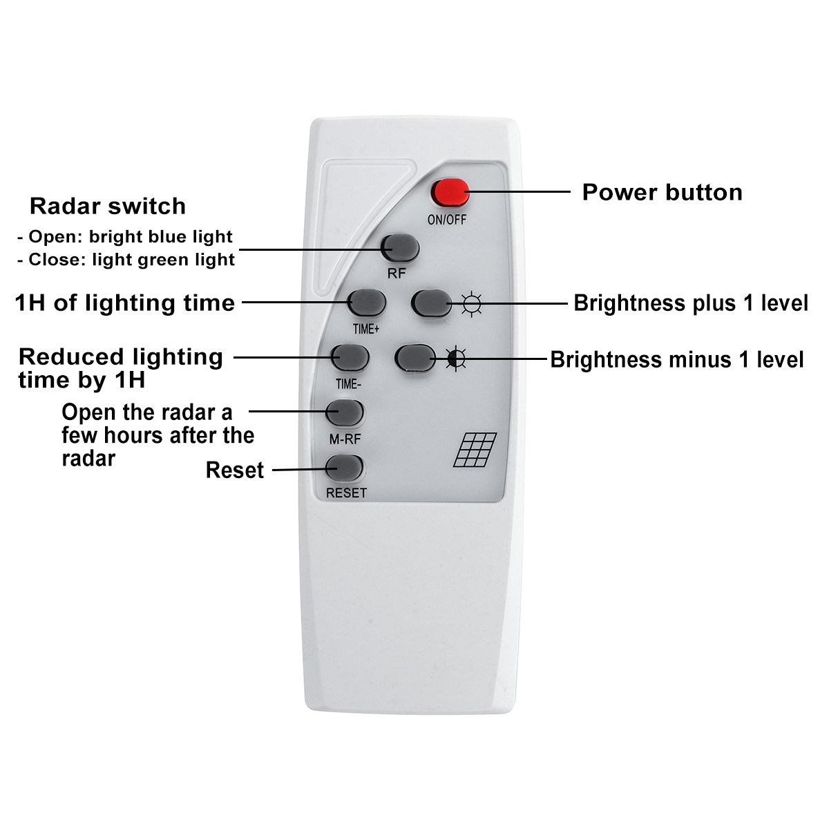 Solar-Powered-936LED-Street-Light-Radar-Sensor-Digital-Display-Wall-Lamp-Waterproof-Garden-Lighting--1730974