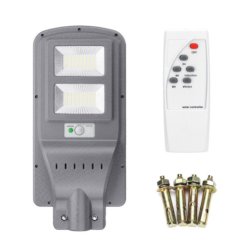 Solar-Street-Light-96144LED-Wall-Lamp-LightRadar-Sensor-Remote-Controller-1618798