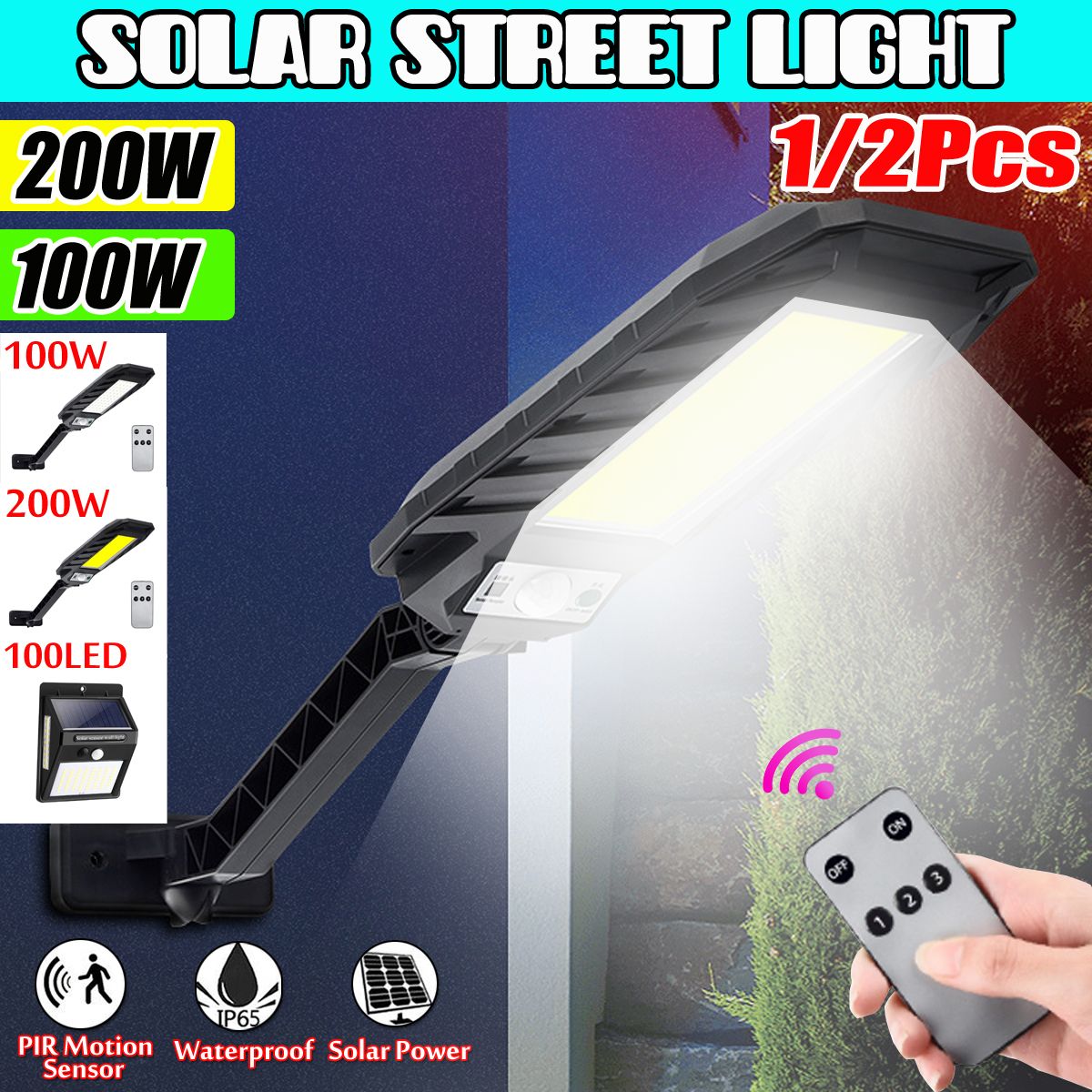 Solar-Street-Light-Wall-LED-Motion-Powered-Outdoor-Sensor-PIR-Garden-1678235