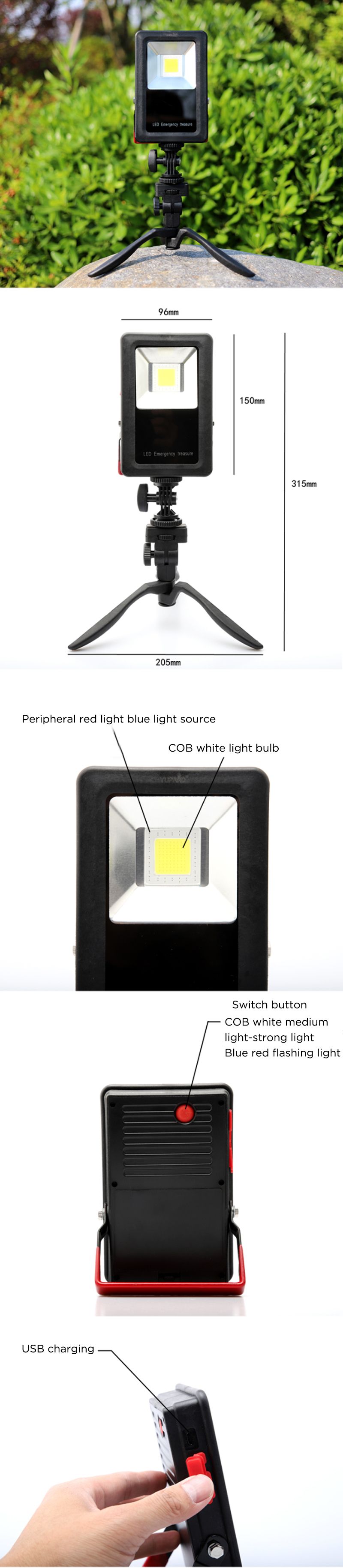 YUPARD-COB-Work-Light-Waterproof-Floodlight-Spotlight-3-Modes-USB-Charging-Outdoor-Fishing-Hunting-E-1648131