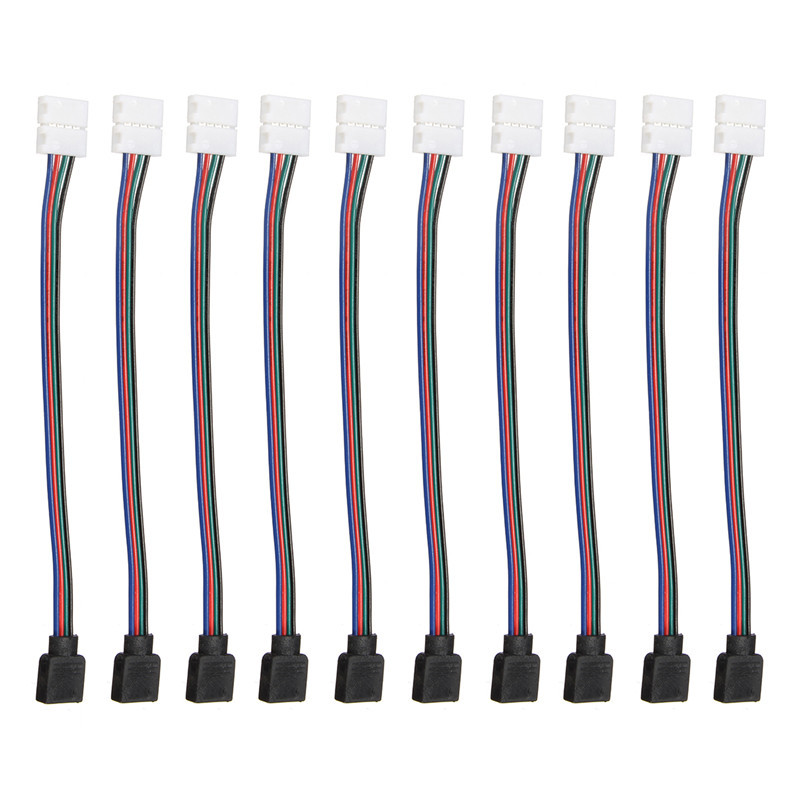 10-PCS-4-Pin-10MM-Connector-Wire-Female-Cable-For-SMD35285050-Non-Waterproof-RGB-LED-Strip-Light-1124473