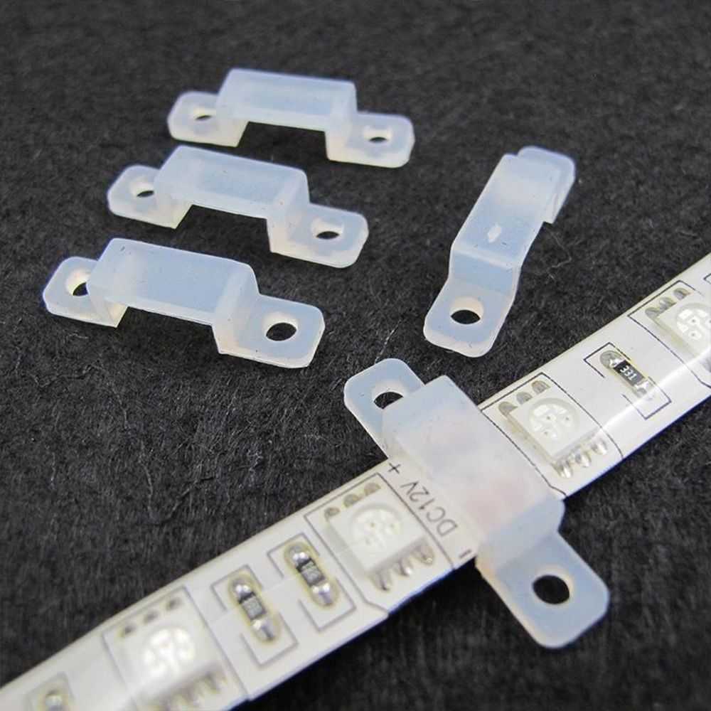 100PCS-12mm-Width-Mounting-Brackets-Fixed-Silicon-Clip-for-3528-5050-LED-Strip-Light-1596715