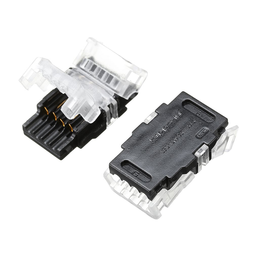 10PCS-4Pin-10mm-No-Weld-Board-to-Wire-Connector-Terminal-for-IP20-RGB-LED-Strip-Light-1426821