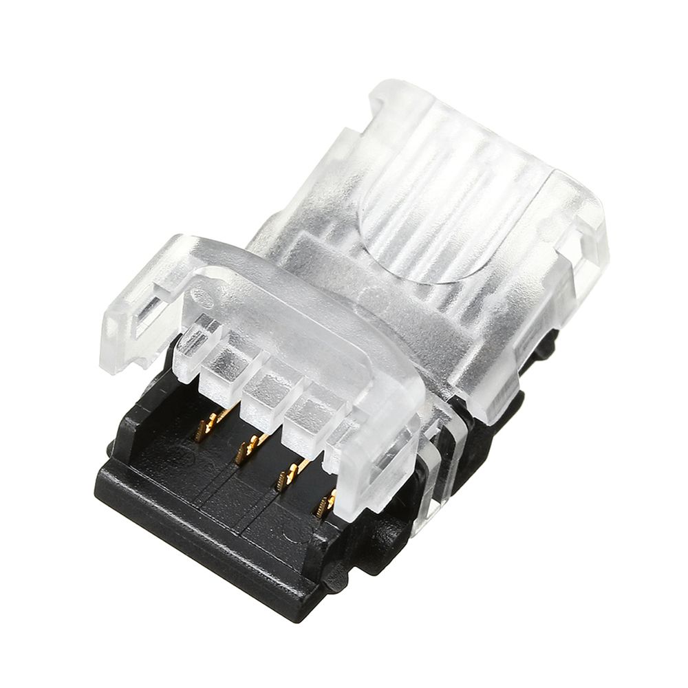 10PCS-4Pin-10mm-No-Weld-Board-to-Wire-Connector-Terminal-for-IP20-RGB-LED-Strip-Light-1426821