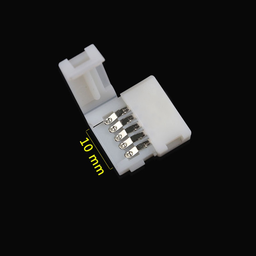 10mm-12mm-Width-5-Pin-Solderless-Connector-for-RGBW-LED-Strip-Clip-1095431