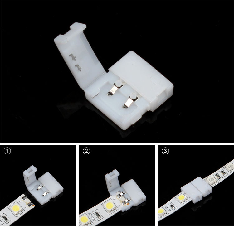 10mm-Width-2Pin-Solderless-Connector-for-Non-waterproof-Single-Color-LED-Strip-Light-1087352