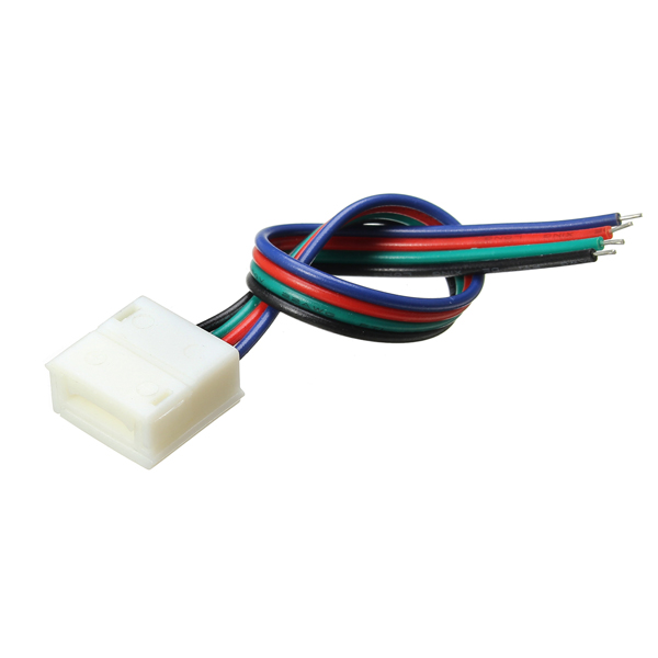 10mm-Width-PCB-4-Pin-Wire-Connector-for-Waterproof-RGB-LED-Strip-1087429