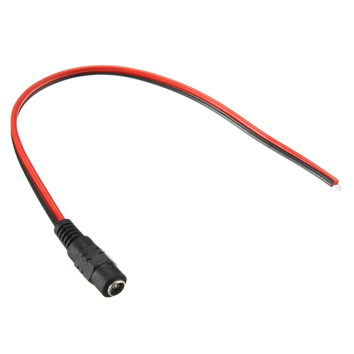 20PCS-LUSTREON-DC12V-Female-Power-Supply-Jack-Connector-Cable-Plug-Cord-Wire-55mm-x-21mm-1369170