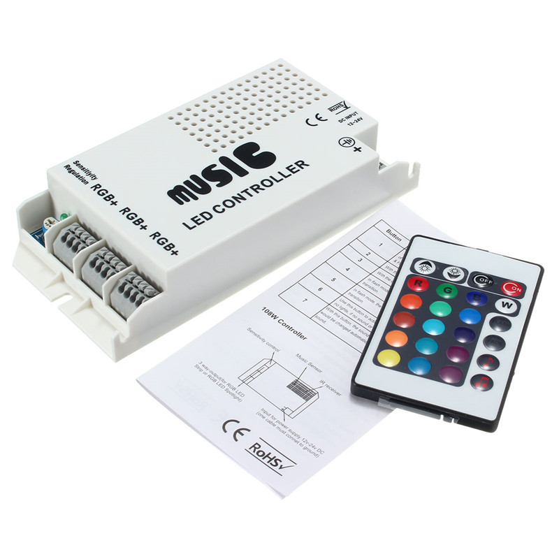 24-Keys-RGB-LED-Strip-Music-Sound-3-Channel-IR-Remote-Controller-Dimmer-DC12-24V-1070589