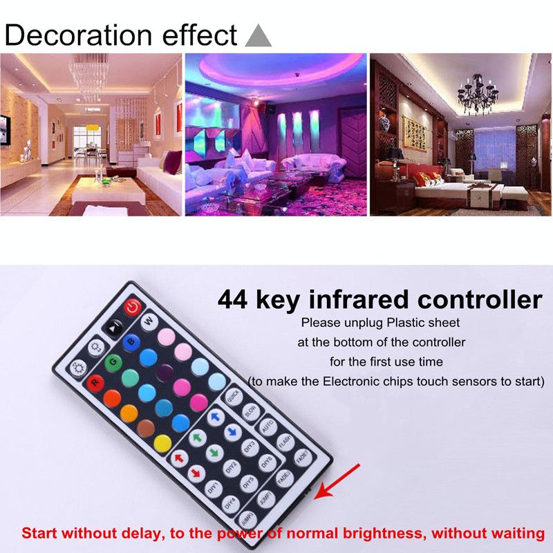 24A-288W-44-Key-IR-Remote-Controller-For-RGB-SMD50503528-LED-Strip-Light-Lamp-DC12-24V-1138325