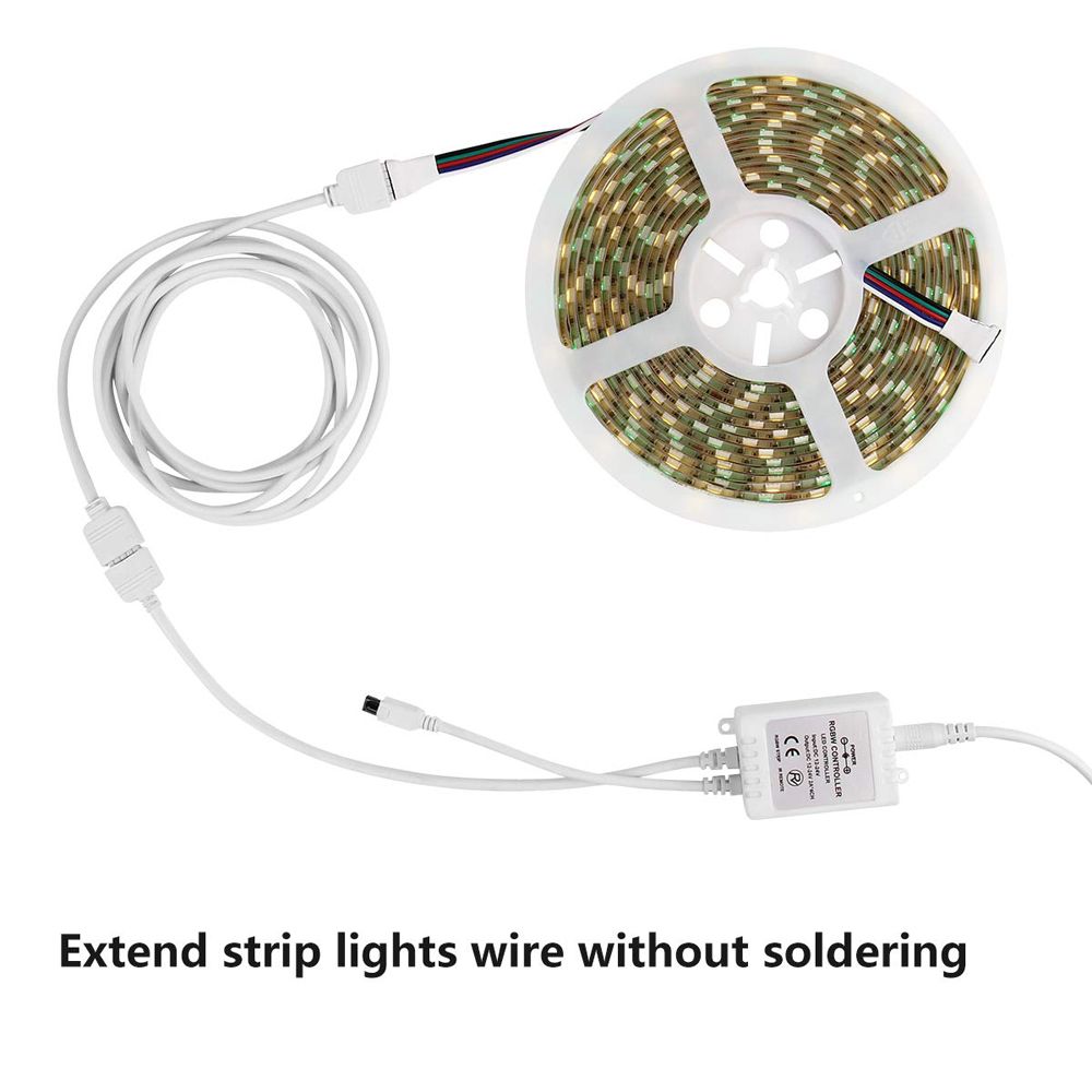 2M-5Pin-RGBW-Extension-Cable-Cord-Wire--4PCS-Needle-Connectors-for-5050-3528-RGB-RGBW-LED-Strip-ligh-1598291