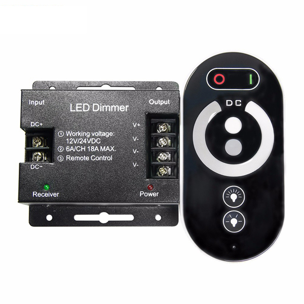 3-Channles-LED-Dimmer-Controller-Full-Touch-RF-Remote-Control-For-Single-Color-LED-Strip-DC1224V-1150449