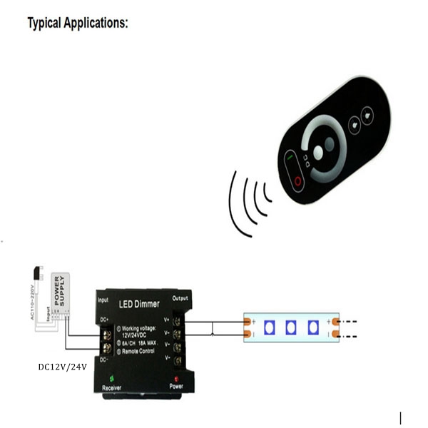 3-Channles-LED-Dimmer-Controller-Full-Touch-RF-Remote-Control-For-Single-Color-LED-Strip-DC1224V-1150449