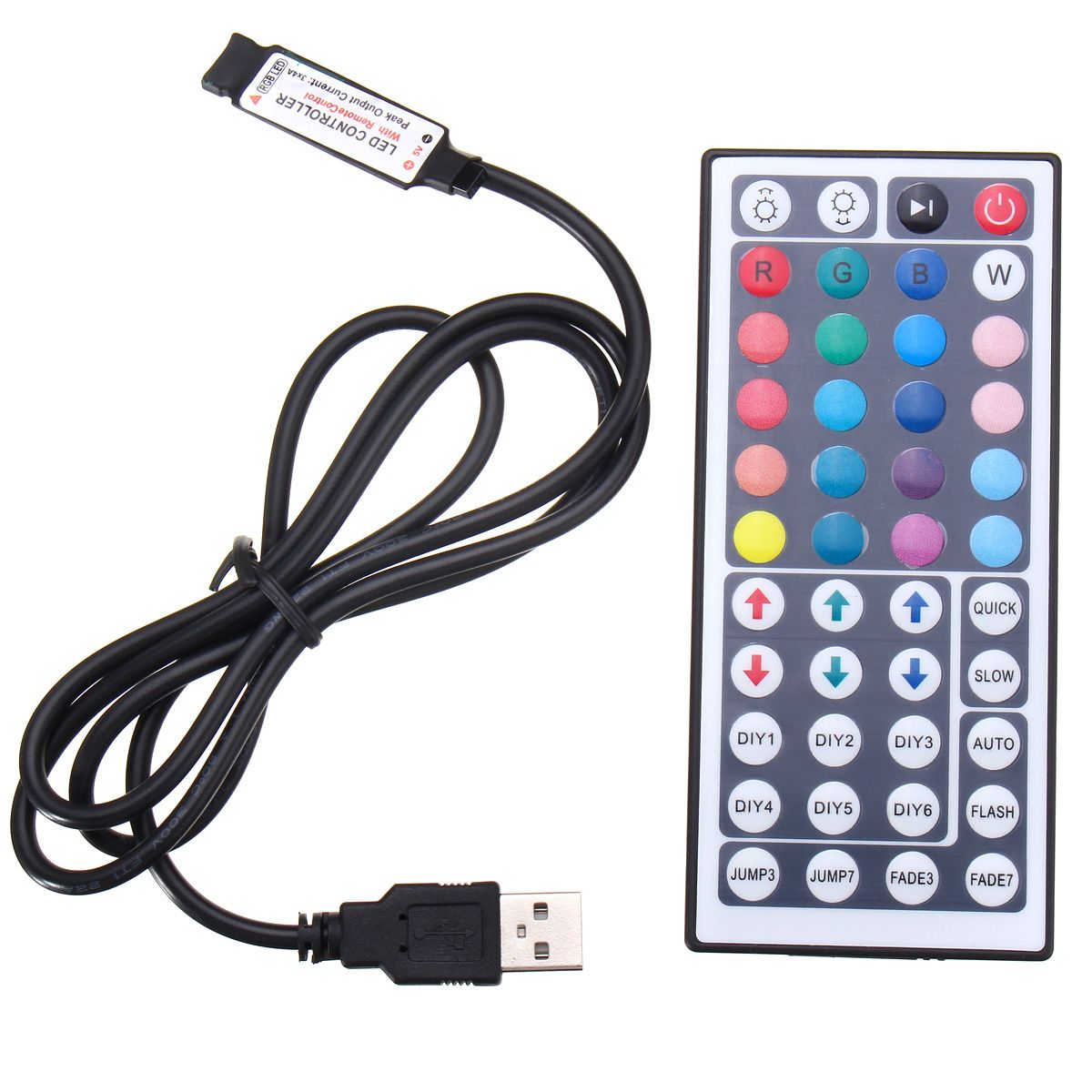 44-Key-USB-Remote-Controller-for-5V-5050-RGB-LED-Strip-Light-TV-PC-Back-1164696