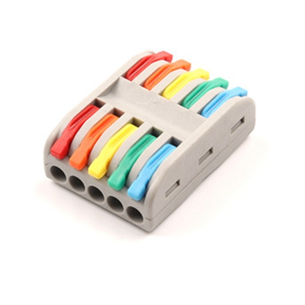 5-Input-5-Output-Colorful-Quick-Wire-Connector-Terminal-Blocks-Universal-Compact-Cable-Splitter-for--1757651