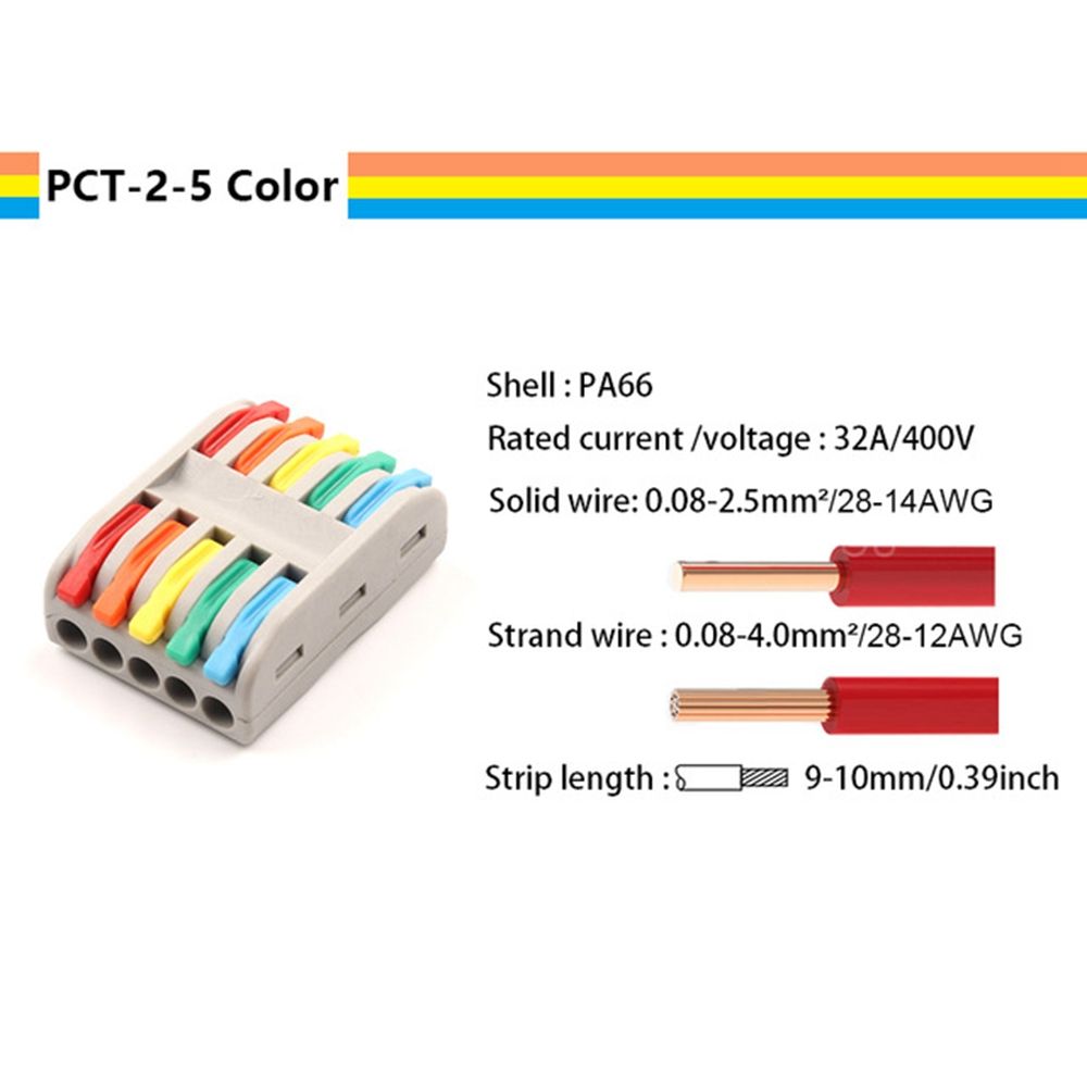 5-Input-5-Output-Colorful-Quick-Wire-Connector-Terminal-Blocks-Universal-Compact-Cable-Splitter-for--1757651