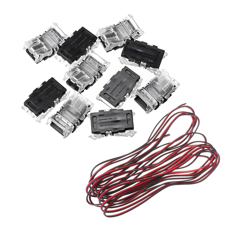 5M-Extension-Cable-Wire--10PCS-2Pin-8mm-Wire-Connector-for-5050-3528-Single-Color-LED-Strip-Light-1597476