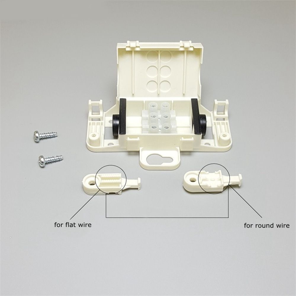 76x39x15mm-AC450V-24A-Waterproof-Cable-Wire-Junction-Box-for-3Pin-Connector-Terminal-1756794